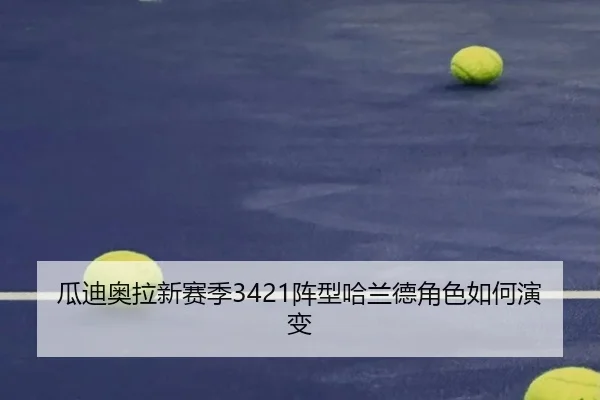 瓜迪奥拉新赛季3421阵型哈兰德角色如何演变